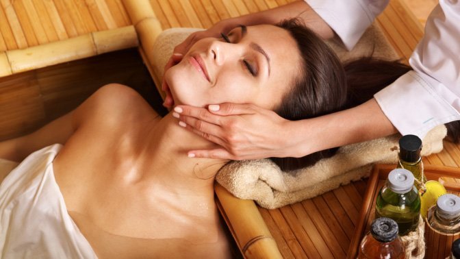 Body Massage for glowing skin